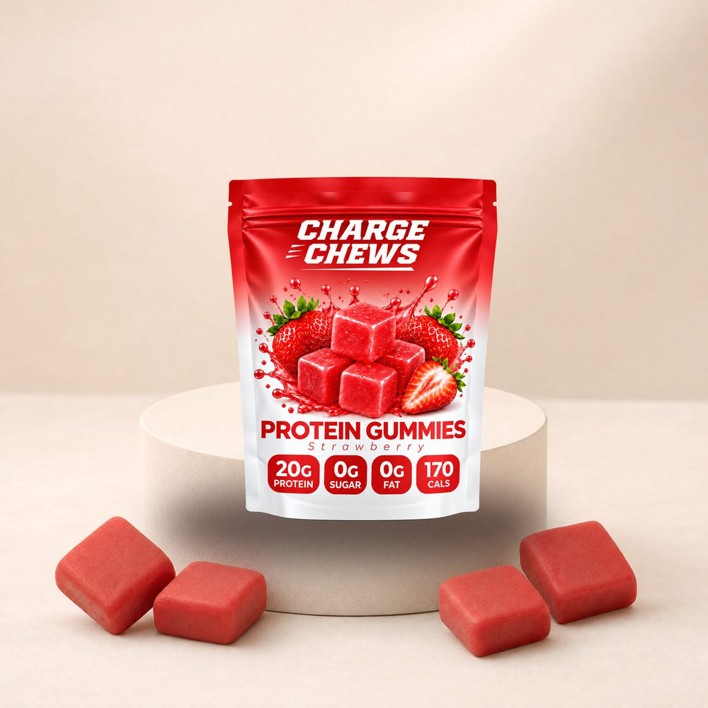Charge Chews protein gummies